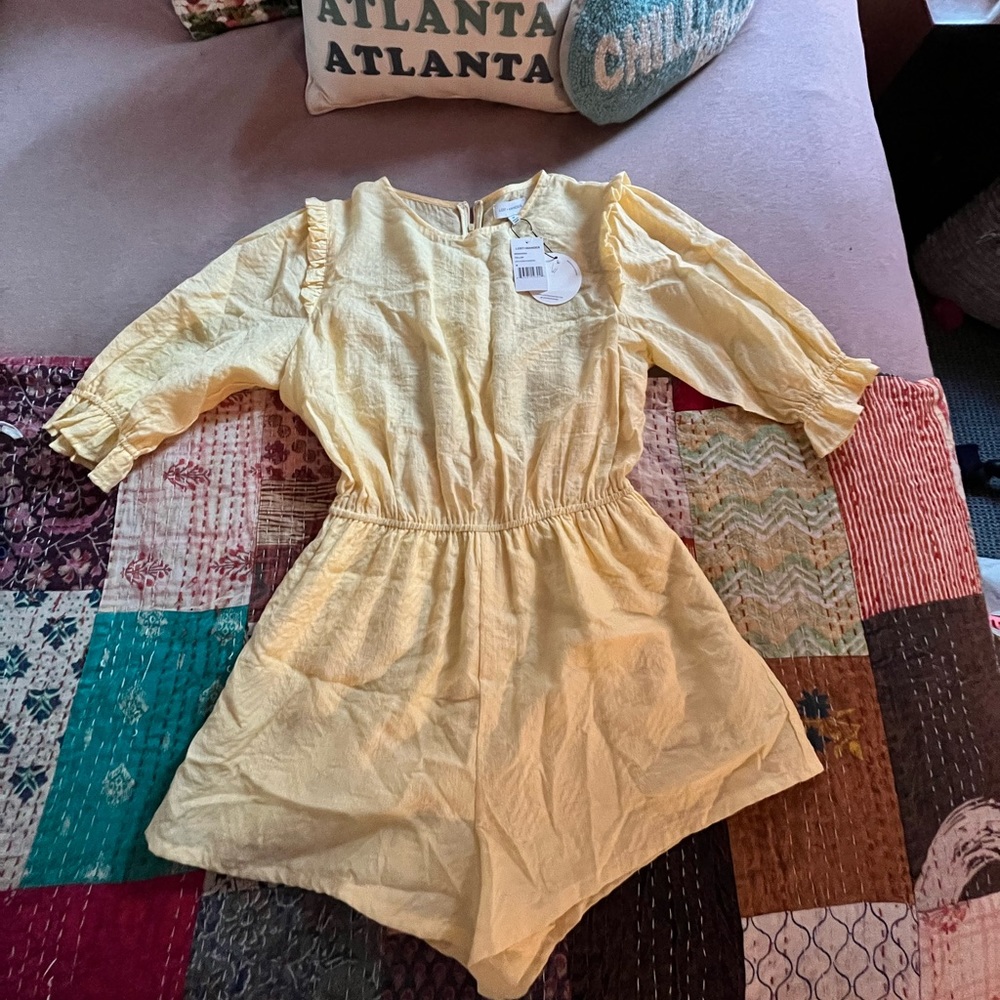 Lost wanderer yellow romper!